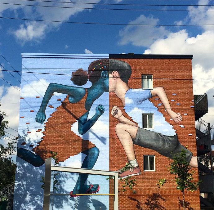 法国墙绘  |  julien malland