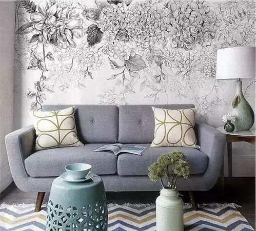 你还在花钱贴墙纸吗 停工吧,现在流行墙绘