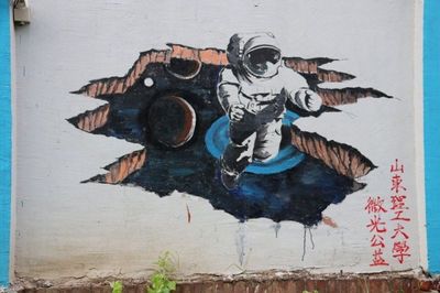 社会实践|“微光”带你走进那些墙绘、调研的小时光