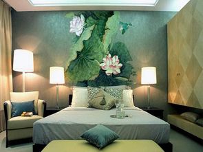 中式手绘壁画掀起唯美复古风 美天墙绘