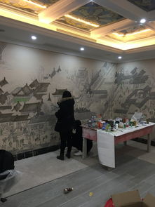 清明上河图 墙绘