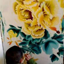 张店浪漫满屋墙绘工作室 供应产品