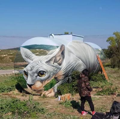 这些墙绘涂鸦,画面逼真到惊悚