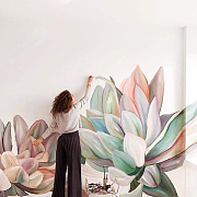 玄鸟彩绘艺术专注于平面设计、空间设计及绘画,致力于高品质艺术墙绘的设计创作,主要提供博物馆墙绘、展馆墙绘、酒店墙绘、餐厅墙绘、家装墙绘、市政文化墙、3D画、古建筑彩绘服务。如果您对我们的产品及创作感兴趣,欢迎联系我们。