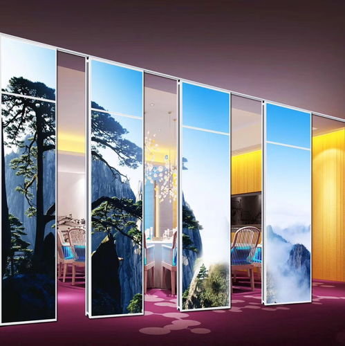 宴会厅活动折叠门定制 广东可移动隔断墙工厂打造优质产品