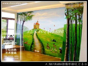 东城商场壁画 墙体彩绘的艺术与商业融合